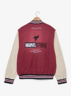 Marvel Studios Denim Varsity Jacket (BoxLunch 10th Anniversary) — BoxLunch Exclusive -Cozy Mode Store 34835514 av2