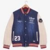 Disney Animation Denim Varsity Jacket (BoxLunch 10th Anniversary) — BoxLunch Exclusive
