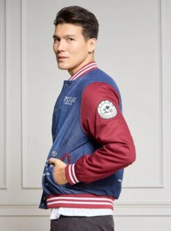 Pixar Studios Denim Varsity Jacket (BoxLunch 10th Anniversary) — BoxLunch Exclusive -Cozy Mode Store 34835516 av5