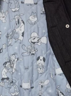 Cartoon Network Denim Varsity Jacket (BoxLunch 10th Anniversary) — BoxLunch Exclusive -Cozy Mode Store 34835521 av4