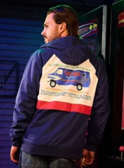 Stranger Things WSQK The Squawk Windbreaker — BoxLunch Exclusive 11 Stranger Things WSQK The Squawk Windbreaker — BoxLunch Exclusive -Cozy Mode Store 34857479 av1 1