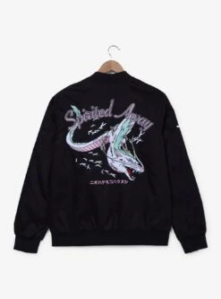 Studio Ghibli® Spirited Away Dragon Haku Flight Jacket - BoxLunch Exclusive 14 Studio Ghibli® Spirited Away Dragon Haku Flight Jacket - BoxLunch Exclusive -Cozy Mode Store 34898442 av1 1