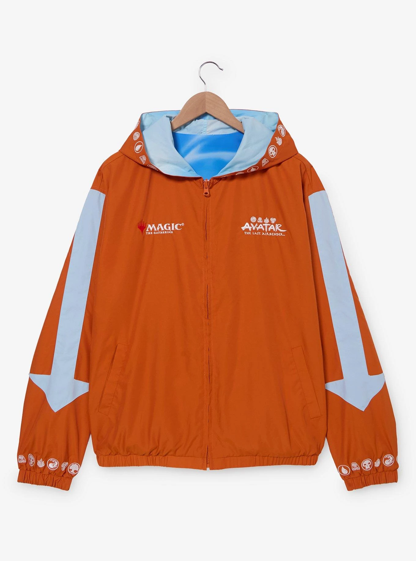 Magic: The Gathering X Avatar: The Last Airbender Reversible Windbreaker — BoxLunch Exclusive 8 Magic: The Gathering X Avatar: The Last Airbender Reversible Windbreaker — BoxLunch Exclusive - Image 6