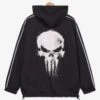 Marvel Punisher Black Windbreaker — BoxLunch Exclusive