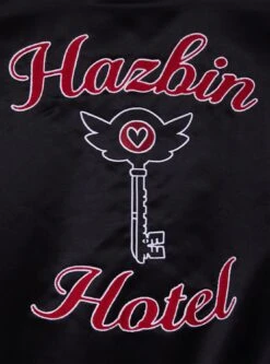 Hazbin Hotel Title Bomber Jacket — BoxLunch Exclusive -Cozy Mode Store 35051987 av3 1