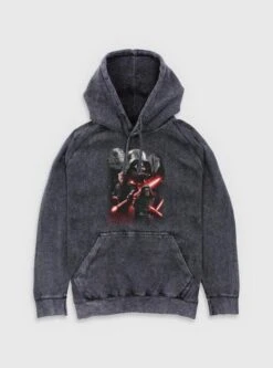 Star Wars Poster Style Mineral Wash Hoodie