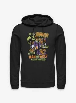 Marvel Captain America Capwolf Comic Style Cover Hoodie