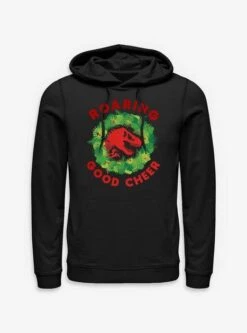 Jurassic Park Roaring Good Cheer Hoodie